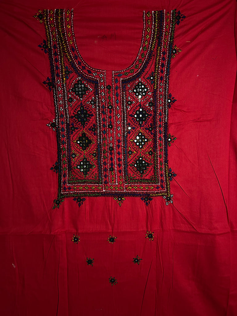 9 sheesha balochi handmade 3 piece suit