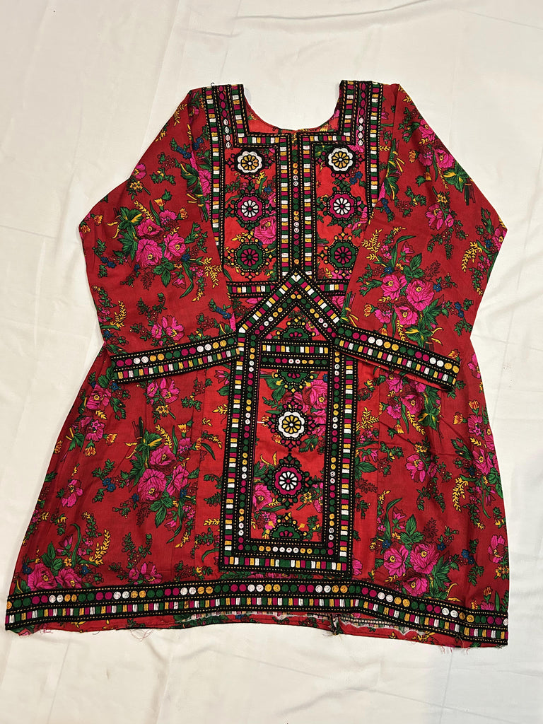 Stiched Sindhi Style Shirt