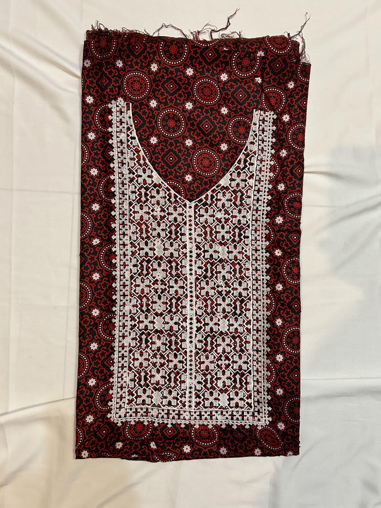 Unstitched shirt piece